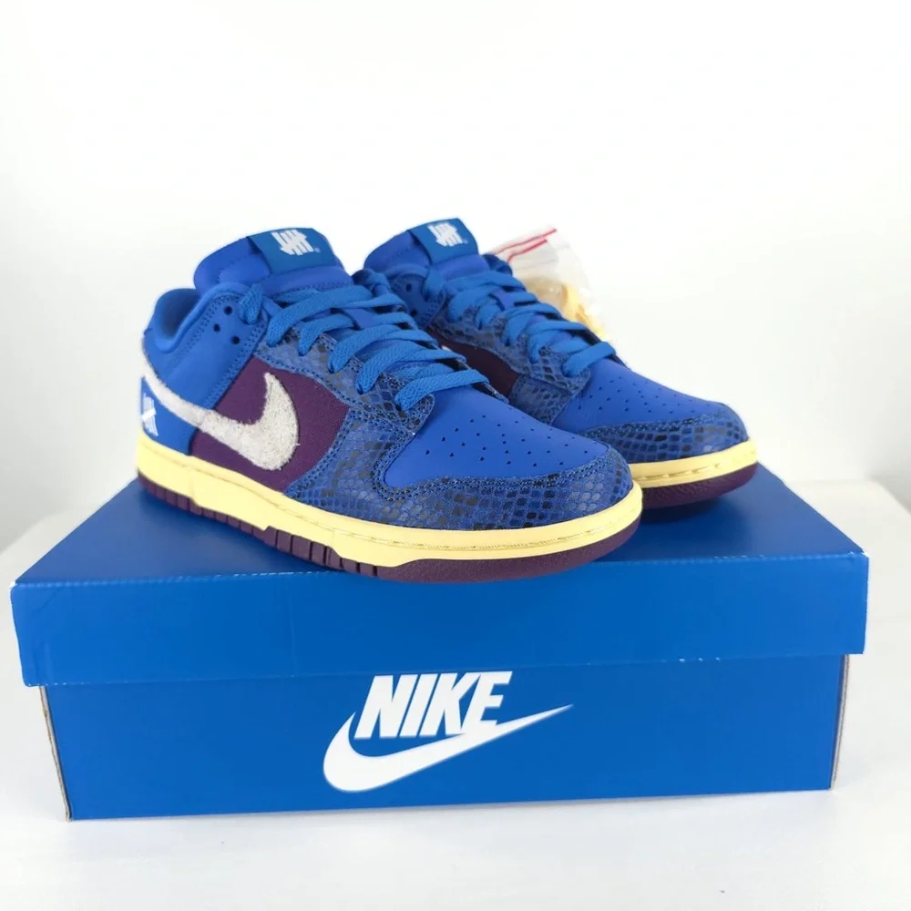 NWB NIKE DUNK LOW SP x Undefeated Dunk Vs‎ AF1 '5 On It' Men's DH6508-400 Size 7